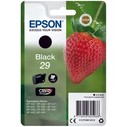 Epson Original 29 Erdbeere Druckerpatrone - schwarz (C13T29814012)
