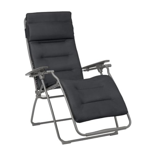 Lafuma Futura Be Comfort Relaxstoel in Dark Grey