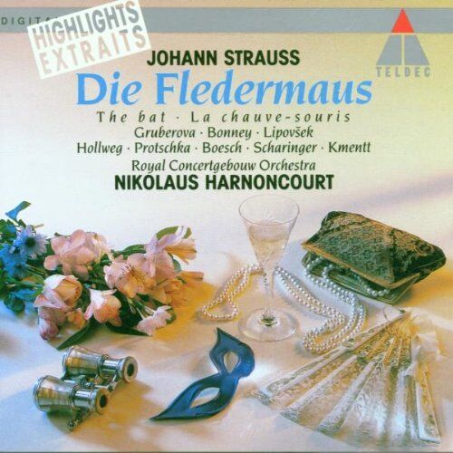 Harnoncourt - Johann Strauß: Die Fledermaus (Highlights) - Preis vom 08.10.2026 07:26:42 h