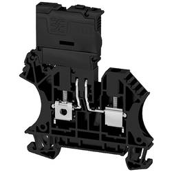 Weidmüller 2561990000 Sicherungsdurchführungsklemme 6.10 mm Schrauben Schwarz 50 St. Package