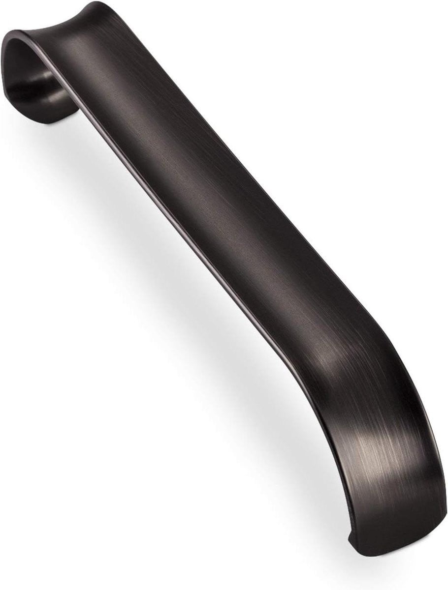 Meubelgreep DAVID Kastgreep Zwart RVS-optiek 160 mm boorgatafstand