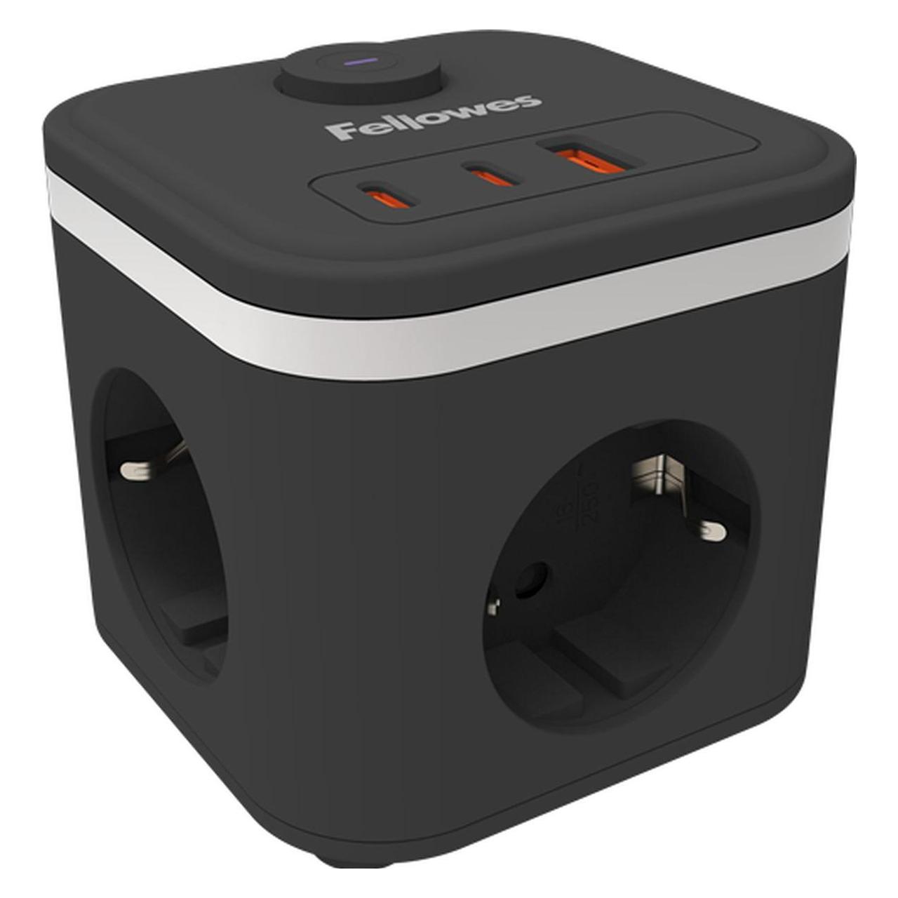 Fellowes Power Cube (3x, CEE 7/4, 2 m) (100137167)