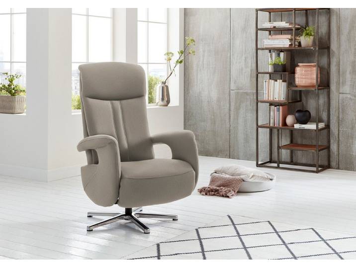 Die PlanBar Relaxsessel MP-RS18073, 360° drehbar, inkl. man. Kopfpolsterverstellung u. Relax-Funktion