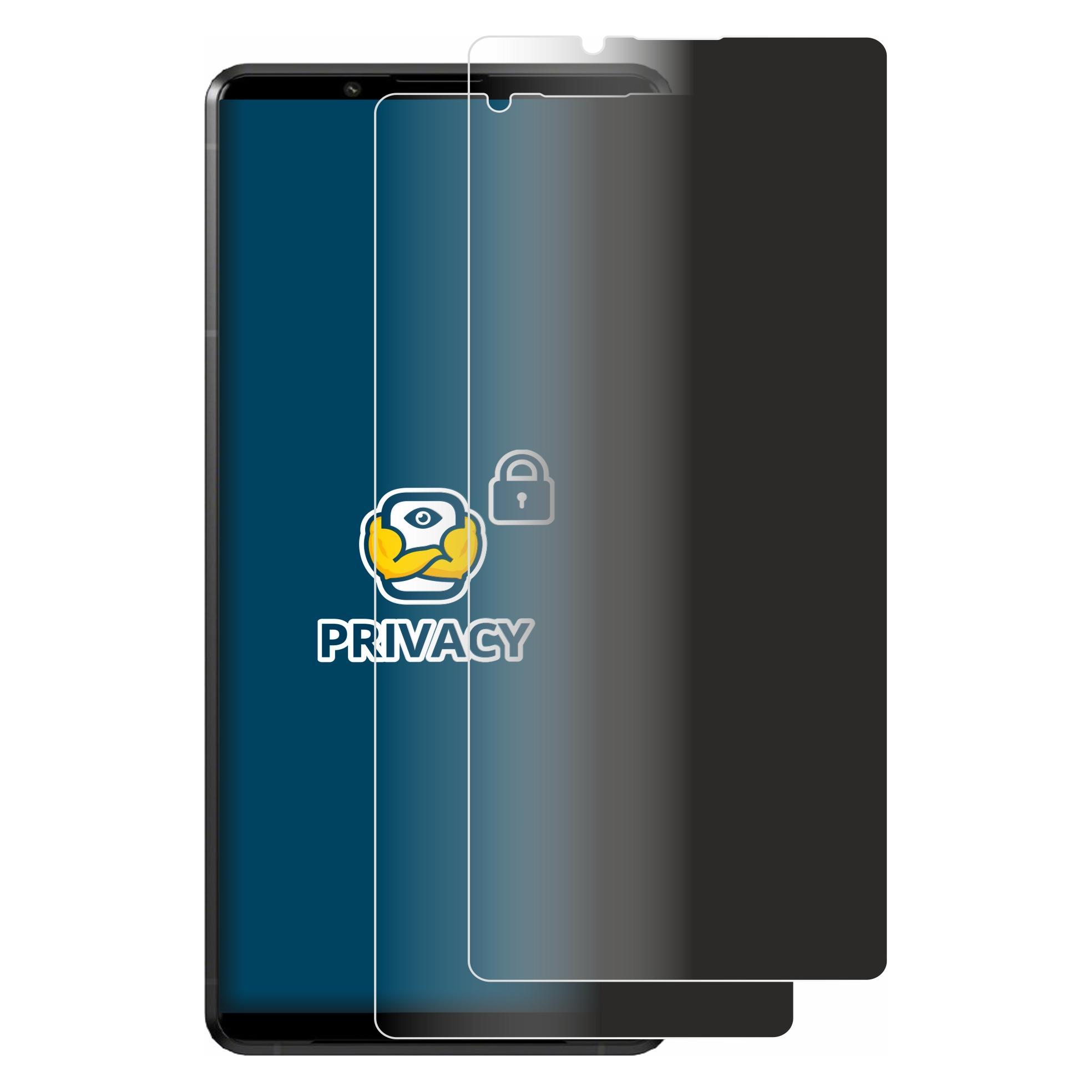 Brotect Sichtschutzfolie Anti-Spy Privacy Folie Blaulicht-Schutz (Sony Xperia Pro-I) (4343364)