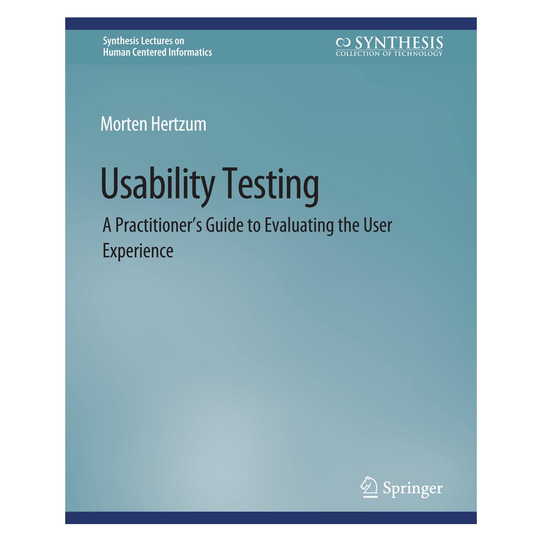 Springer Usability Testing (Englisch, Softcover, Morten Hertzum) (56863453)