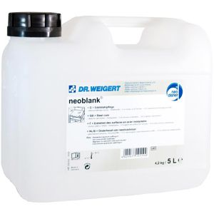 Dr.Weigert Edelstahlreiniger Neoblank, Kanister, gebrauchsfertige Lösung, 5 Liter