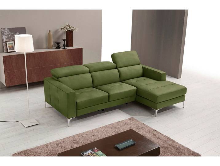 Egoitaliano Ecksofa Matt, erstklassiger Sitzkomfort, aufwendige Detailverarbeitung, L-Form, mit verstellbaren Kopfteilen zum Relaxen