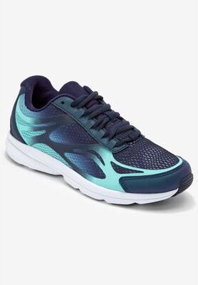 Women's CV Sport Julie Sneaker by Comfortview in Navy (Size 9 1/2 M)