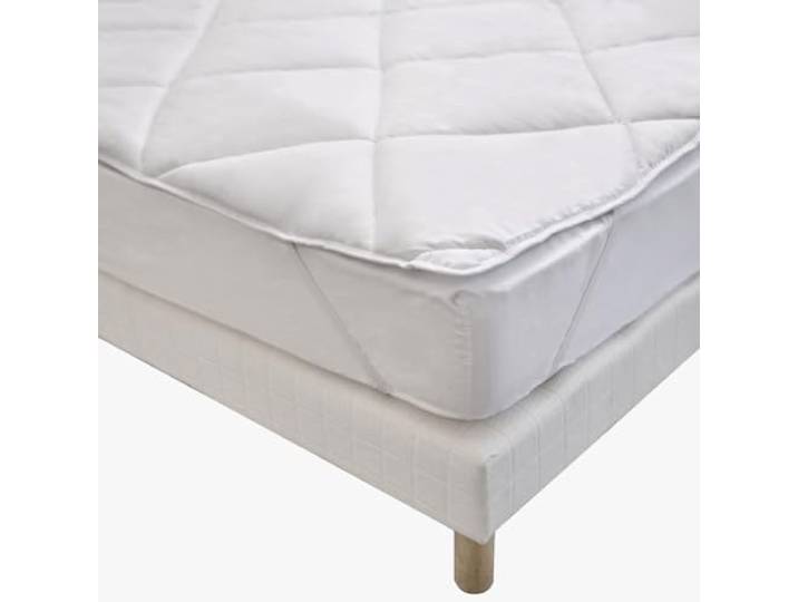 Bleu Câlin Surmatelas Moelleux et Respirant 160x200cm Lavable à 95°C\, Enveloppe Anti-Transpiration\, Fabriqué en France