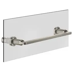 Gessi Inciso Handtuchhalter 300 mm, Montage an Glaswand, 58613149, Farbe: Finox Optik