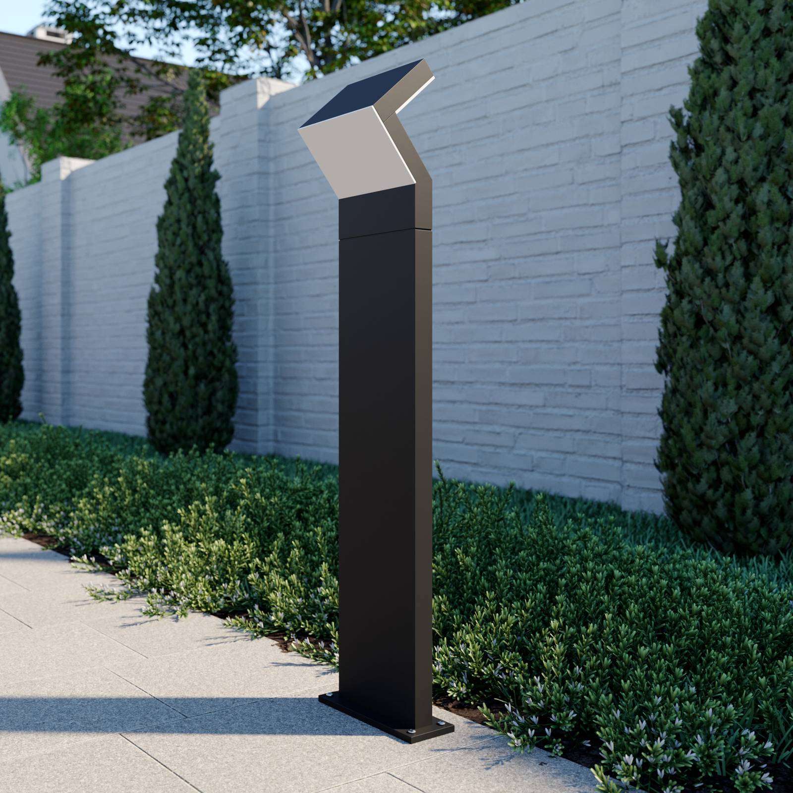LED Wegeleuchte Havin Arcchio, schwarz, Aluminium, Modern, LED Außenleuchte