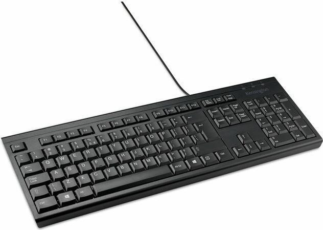 Kensington KB100 EQ Volledig toetsenbord, Bekabeld, Zwart