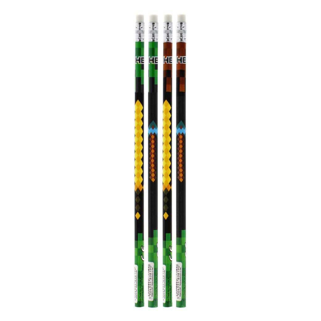 Starpak HB-Bleistift mit Radiergummi, 4 Stk. (HB, 4x) (47422673)