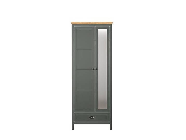 Trendteam - Armoire Stanton - Vert Pin Chêne Evoke 77x198x39 cm