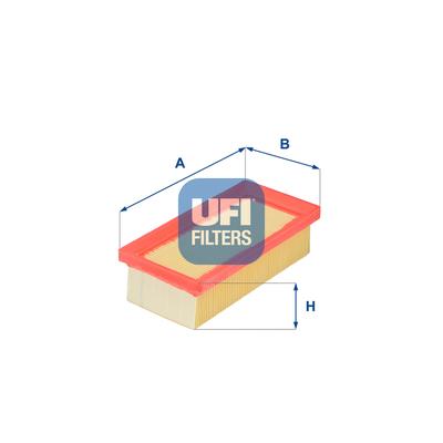 UFI Luftfilter 30.894.00 Filtereinsatz 49mm für GILERA Ford Fiat Citroën