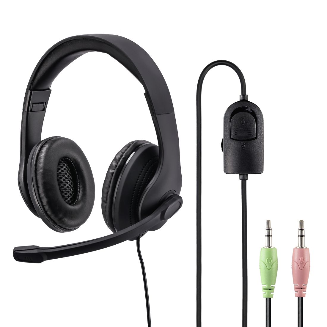 Hama Over Ear Kopfhörer kabelgebunden 139923 HS-P200 (Schwarz) 00139923