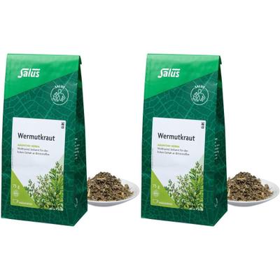 Wermutkraut Tee Bio Absinthii herba Salus 2x 2x75 g