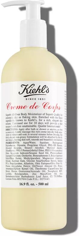Kiehl's - Creme de Corps with Pump, Crème Corps, 500  ml, Multicolor