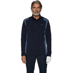 J. LINDEBERG Layer Lukas 1/4 Zip, navy/indigo