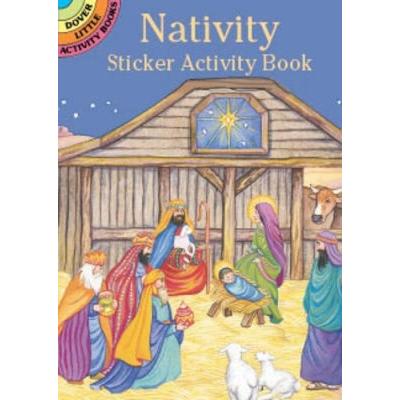 Nativity Sticker Activity Book, Taschenbuch von Marty Noble, Dover Publications Inc., 978-0-486-41745-5