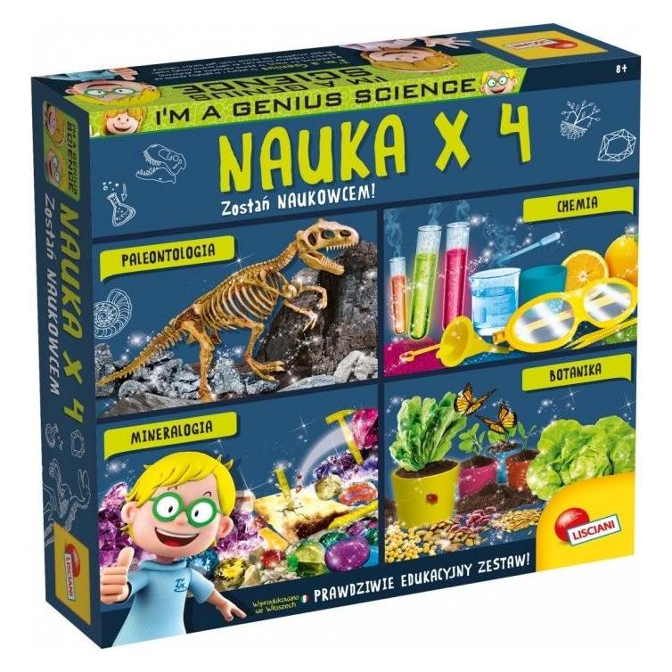 Lisciani Ich bin Genie Science x 4 Science Kit (304-PL80472)