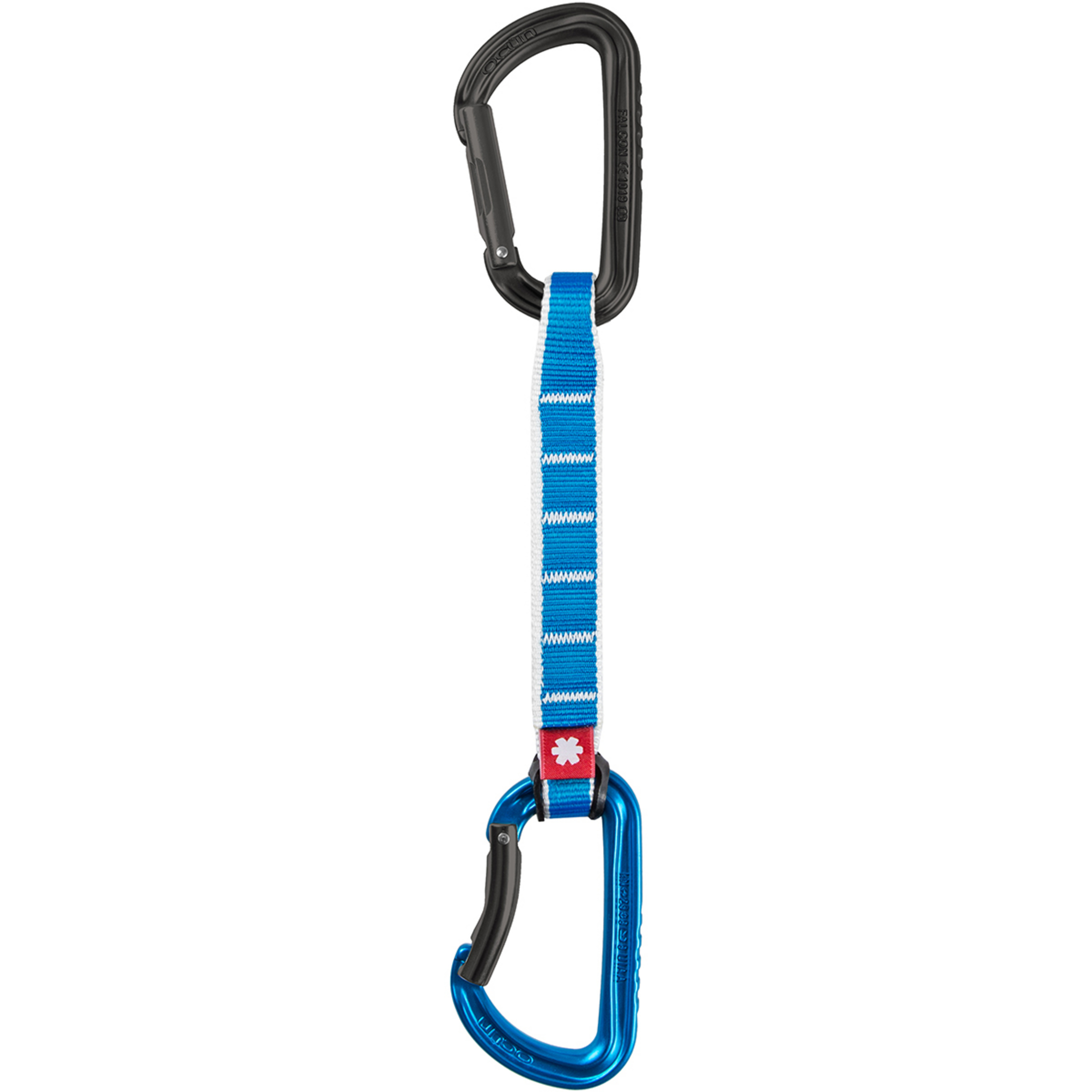 Ocun Falcon QD Zoom PA 15/22 Expressset Express-Sets blau Größe 16CM Sportklettern