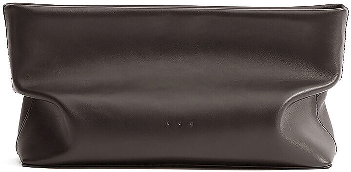 AESTHER EKME Ledertasche - Clutch NINA CLUTCH braun EG