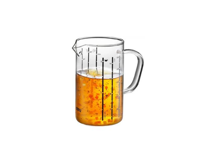 Messbecher GEFU Meti 500 ml , transparent, Glas, Messbecher, Messbecher