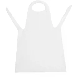 Einwegschürzen aus Polyethylen - weiß - 14,5 Mikron - 500 Schürzen