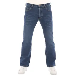 Lee Jeans Herren Stretch Bootcut Denver - Blue Used Fever (LSS1HDBZ3) - 33W / 30L