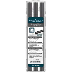 Pica Big Dry For All Bleistiftminen für Zimmermannsbleistift mit Druckmechanismus 2.0 - 5.0 mm graphite