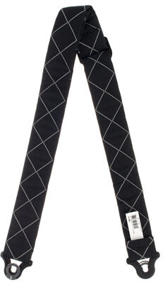 Daddario Auto Lock Strap Diamond Pad BK Schwarz