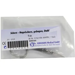 Nagelschere 9 cm gebogen 1 St