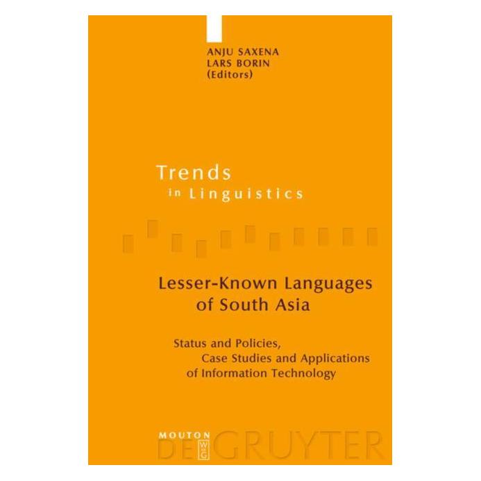 De Gruyter Lesser-Known Languages of South Asia (Englisch, Hardcover, Anju Saxena, Lars Borin) (67766083)