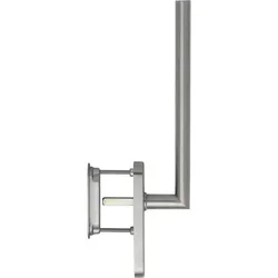 HOPPE Hebeschiebegarnitur AMSTERDAM mit Muschelgriff UG, L 285 mm,Edelstahl matt