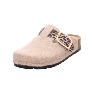 Hausschuh ROHDE "Rohde Hausschuhe Filz", Damen, Gr. 42, beige, Filz, Schuhe Hausschuh