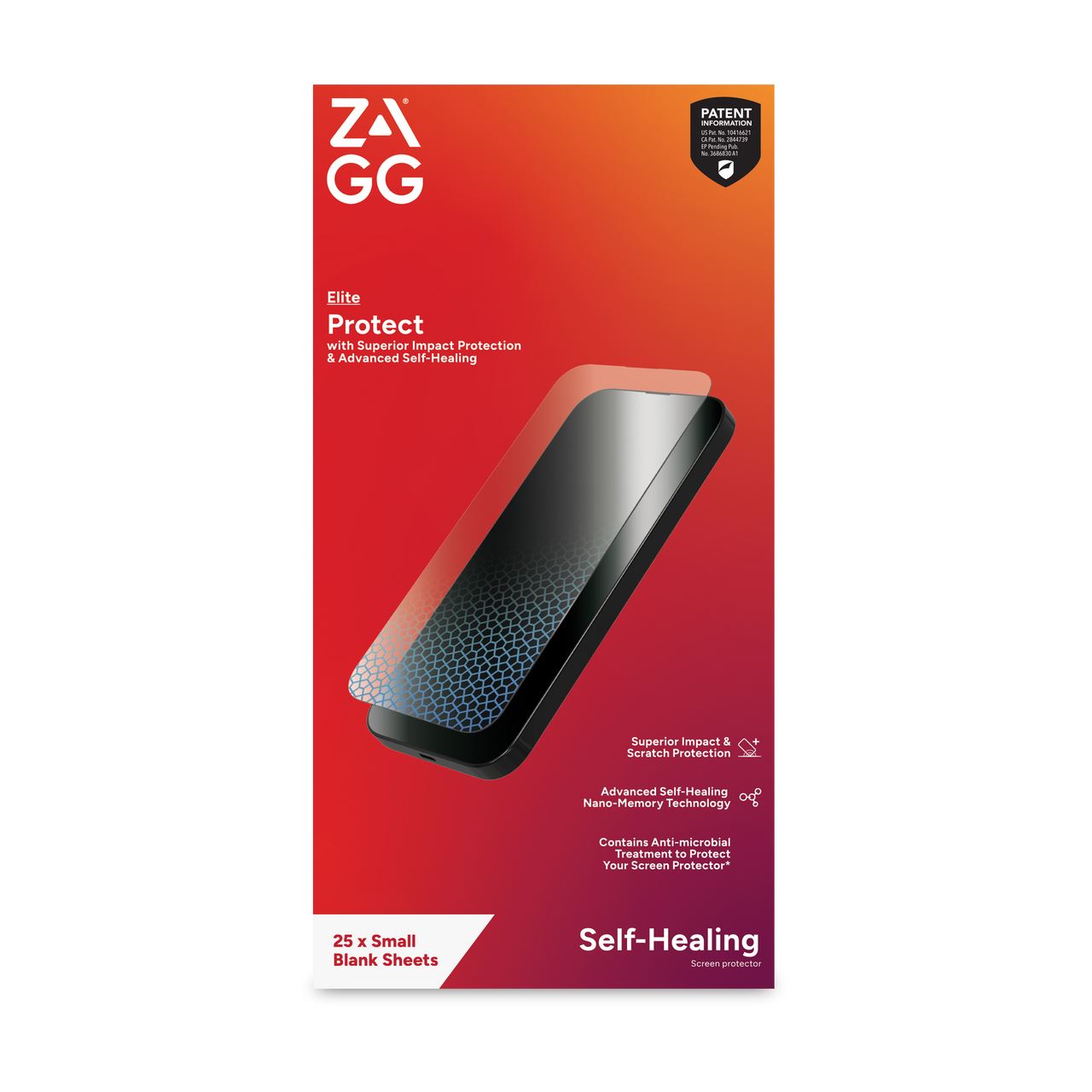 ZAGG On-Demand Schutzfolie Elite (VPE 25) für Smartphones