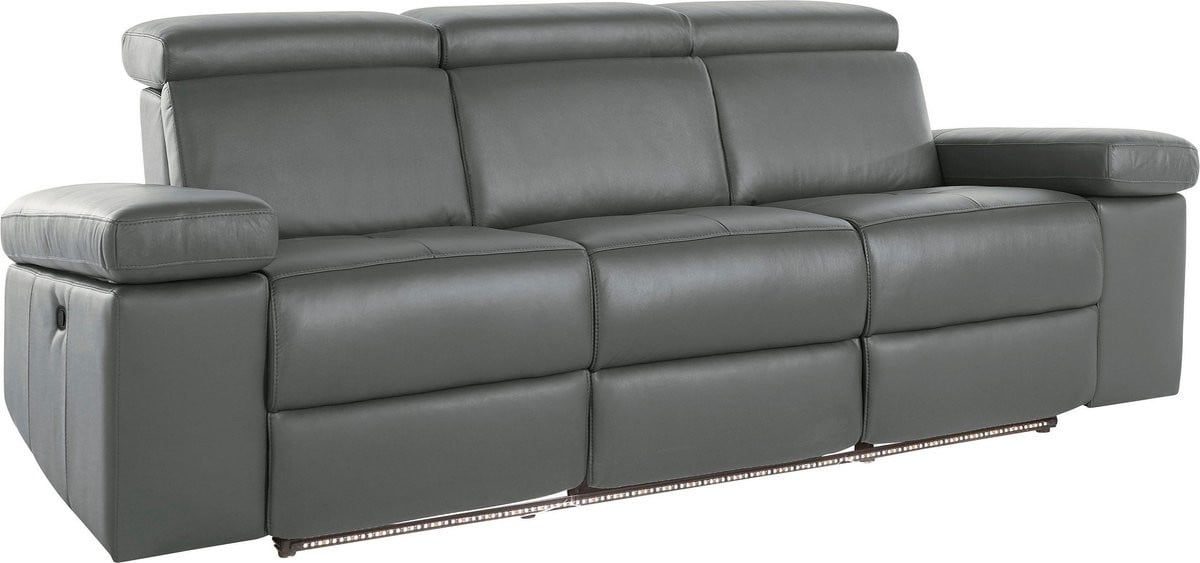 Notio Living Rayland 3-zits bank - Grijs PU