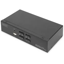 Digitus DS-12880 - KVM-/Audio-/USB-Switch - 4 x KVM port(s)