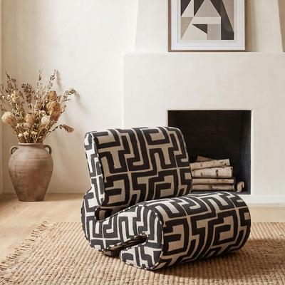 Coaster Eimer Geometric Jacquard Accent Chair