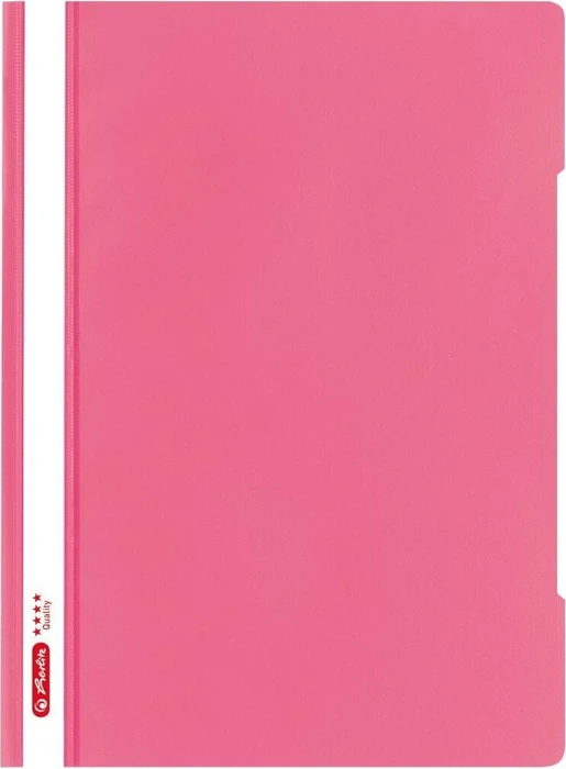 Herlitz Schnellhefter A4 PP Quality pink 1er
