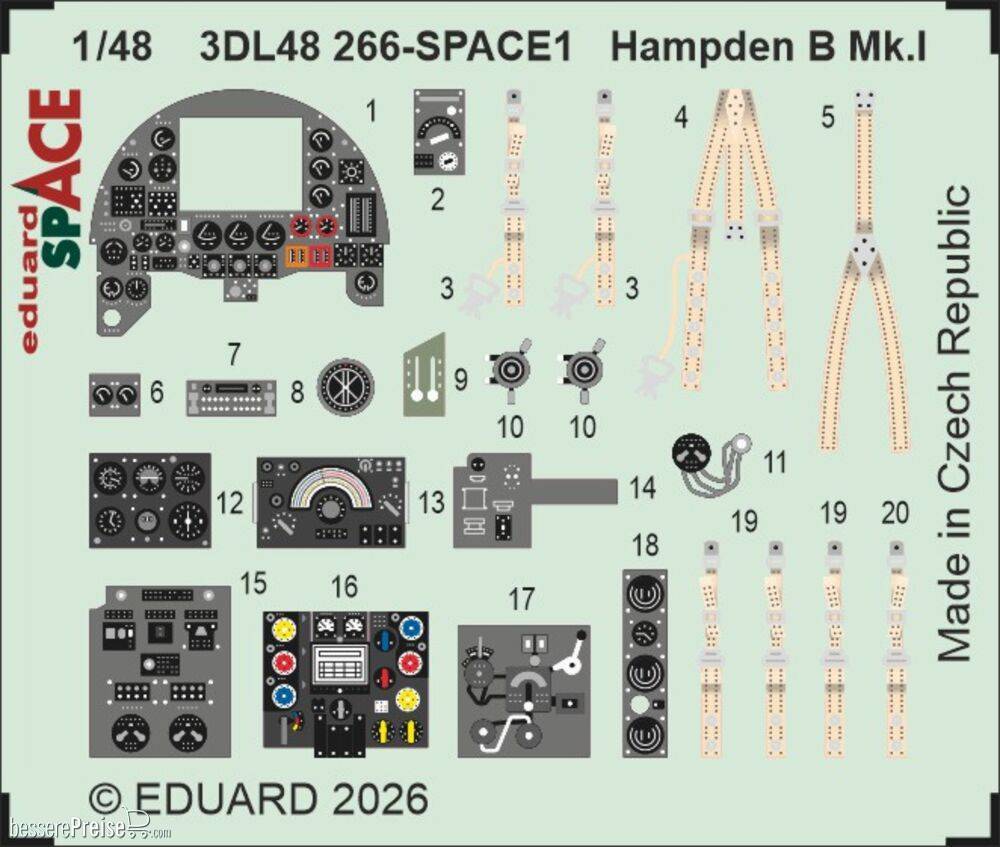 Eduard Accessories 3DL48266