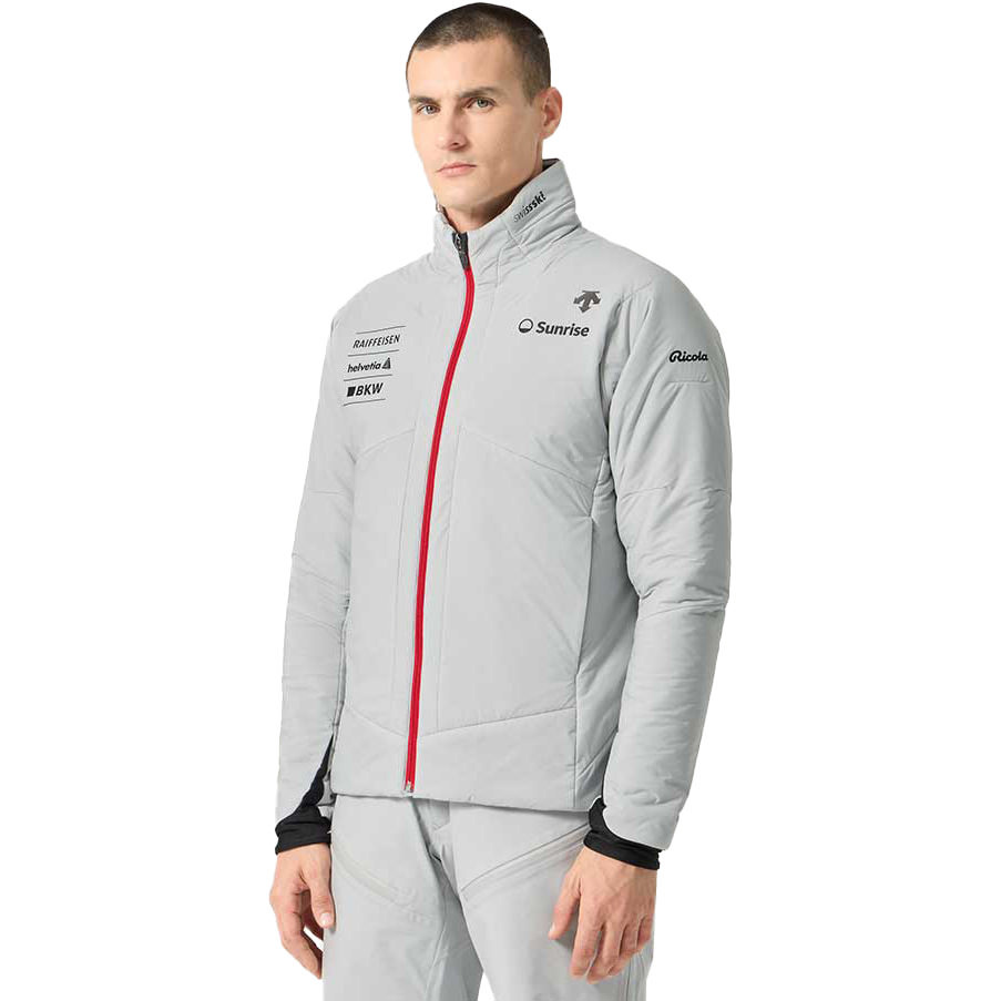 Descente Herren Isolationsjacke TEAM SWISS REPLICA i2C grey - 50