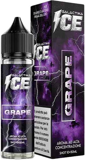 Galactika Grape Ice Liquido Shot 10ml Uva Ghiaccio