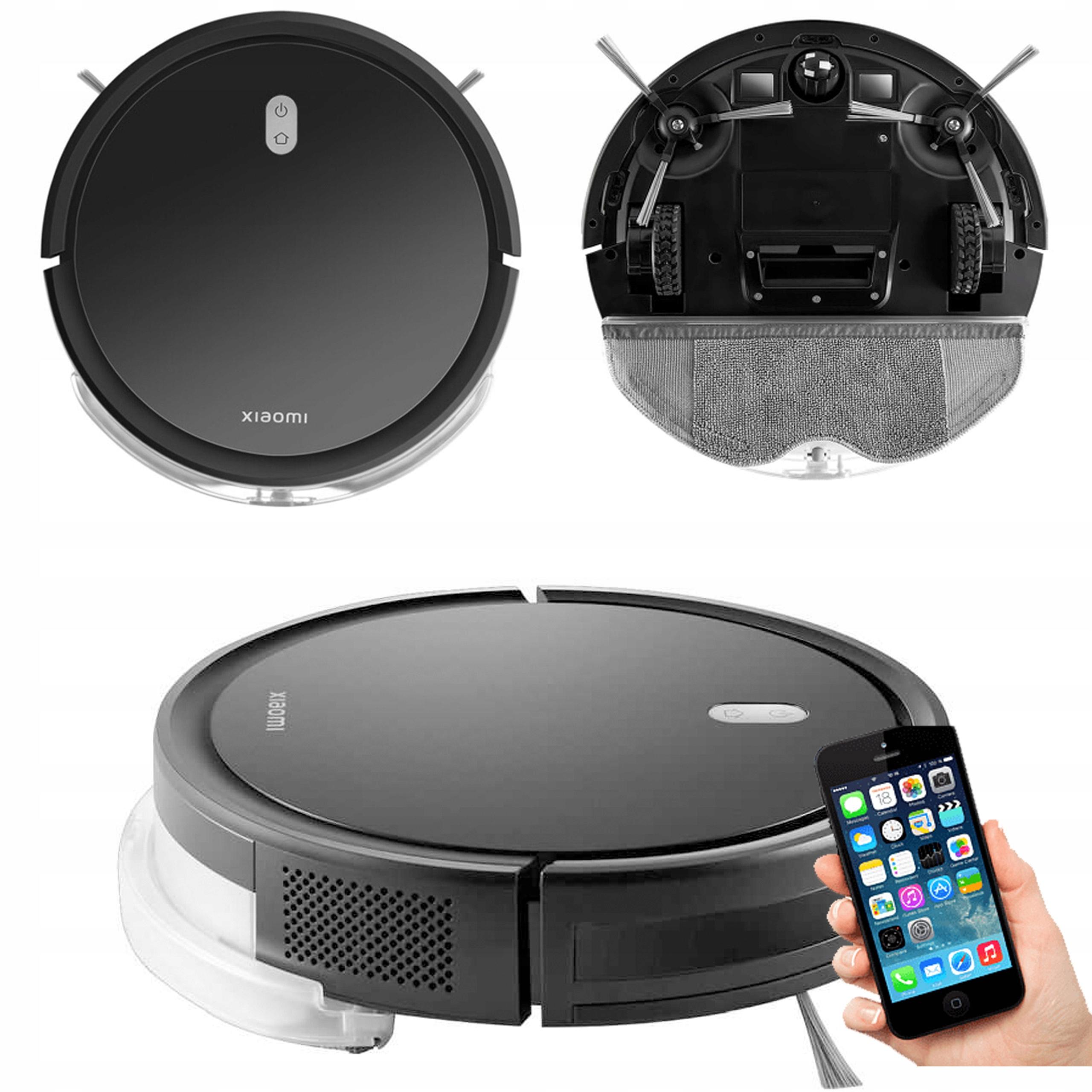 2-in-1-Saugroboter Xiaomi Mi Robot Vacuum E5-Wischen, 110 Min, Anti-Kollision
