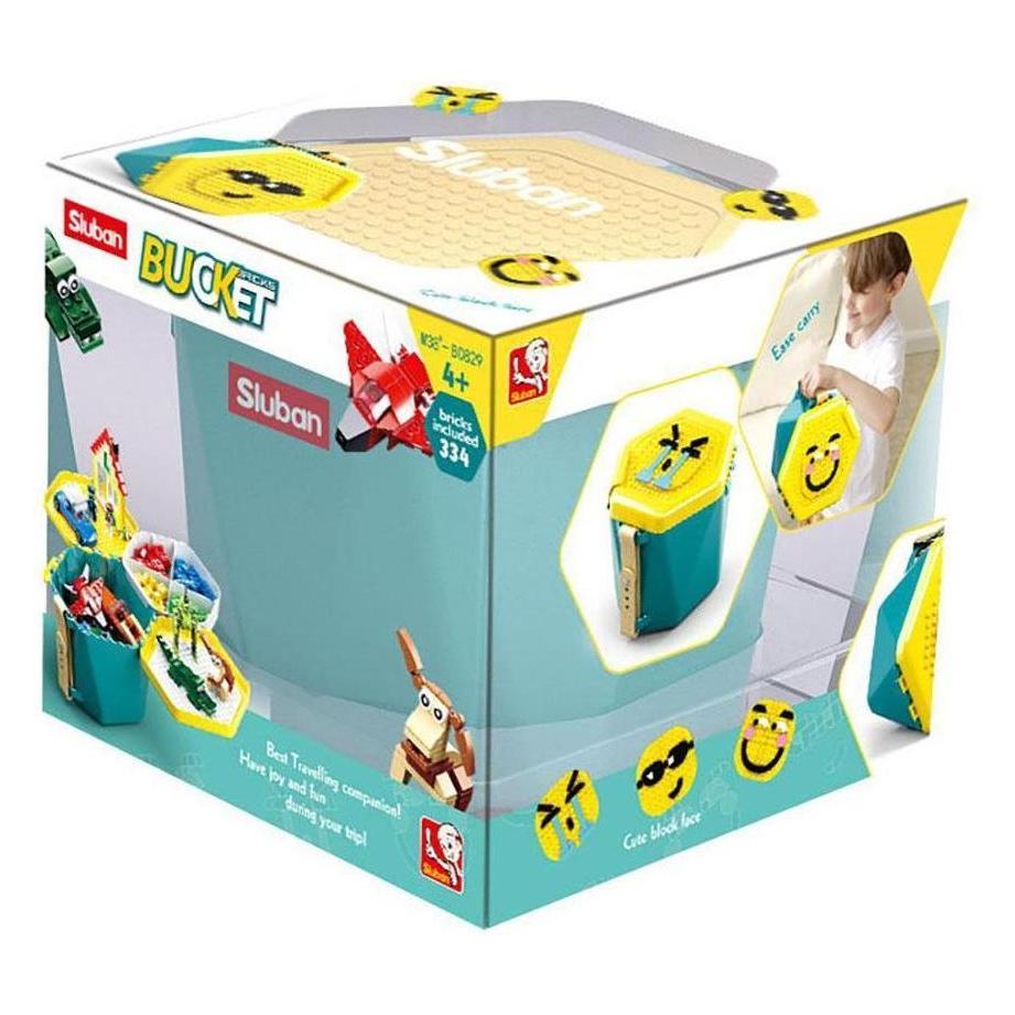 Sluban Bucket Bricks Green M38-B0829 (SL95699)