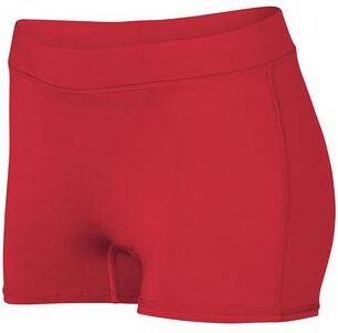 Augusta Sportswear 1232 Women's Dare Shorts in Red size 2XL   Polyester/Spandex Blend