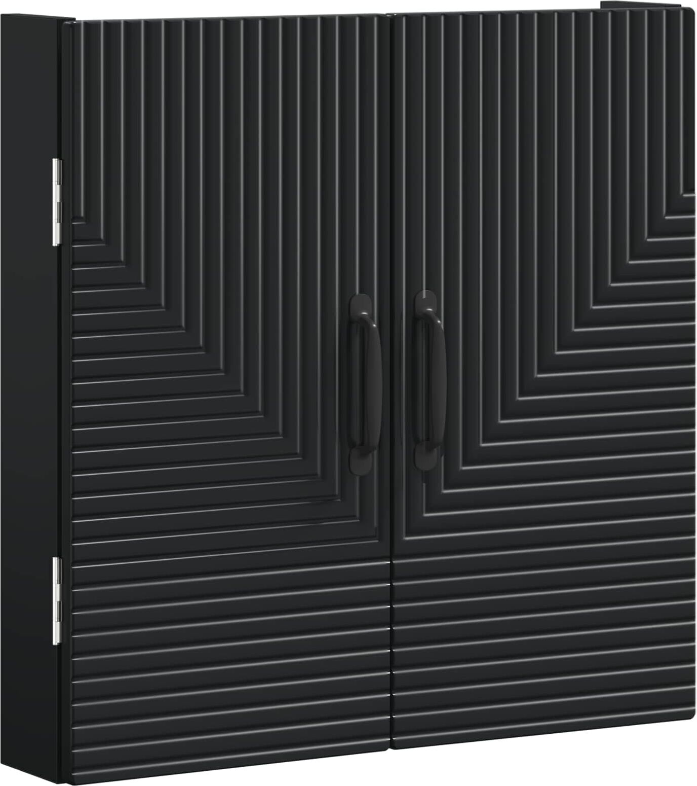 vidaXL Cabinet pour cible HAARLEM Noir 52,5 x 10,5 x 53,5 cm