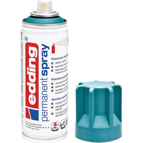 edding 5200 Acrylspray Sprühfarbe petrol matt