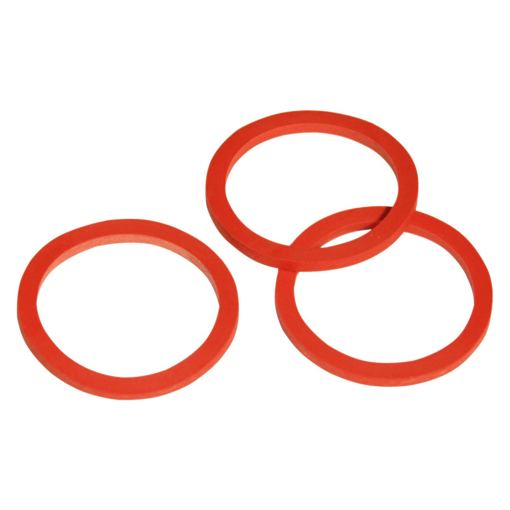 Kerbl Dichtung für Ventil 3 mm, rot, 5er Pack (148/5)